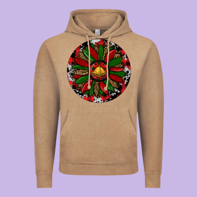 Sunflower Christmas Vintage Hoodie Designed By Ranaportraitstore