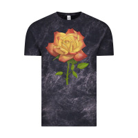 Cloud Black rainbow's end rose Vintage Tee - LillyAllenDesigns