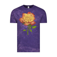 Cloud Purple rainbow's end rose Vintage Tee - LillyAllenDesigns
