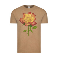 Vintage Coffee rainbow's end rose Vintage Tee - LillyAllenDesigns