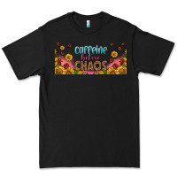 Black caffeine before chaos 16oz libbey cup Premium Tee - HRA Design Shop
