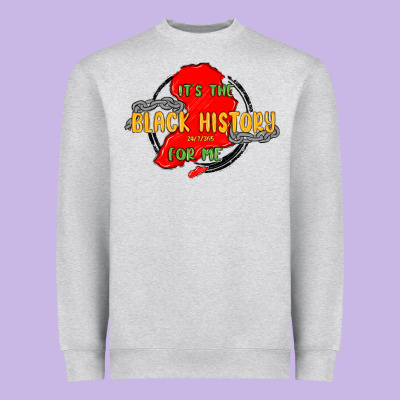 Black History Month Heavyweight Sweatshirt Designed By Maliassmallbusiness