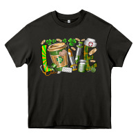 Asphalt St Patricks love nurse Heavy Core Tee - RacoonDesign