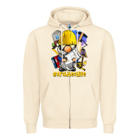 Sandshell Architect life gnome Zipper Hoodie - BarkalooDesign