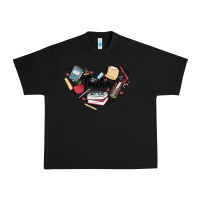 Black teacher Urban Heavy Tee - MaliasSmallBusiness