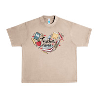 French Oak teacher Urban Heavy Tee - MaliasSmallBusiness