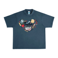 Midnight Navy teacher Urban Heavy Tee - MaliasSmallBusiness