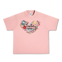Salmon teacher Urban Heavy Tee - MaliasSmallBusiness