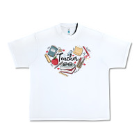 White teacher Urban Heavy Tee - MaliasSmallBusiness