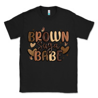 Black brown sugar babe Classic Tee - MaliasSmallBusiness
