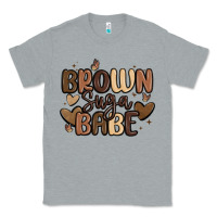 Heather Grey brown sugar babe Classic Tee - MaliasSmallBusiness