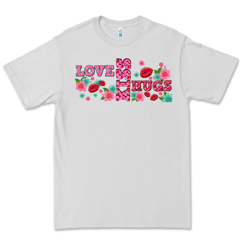 Floral Love And Kiss Premium Tee by AdoDesignShop | Teevron