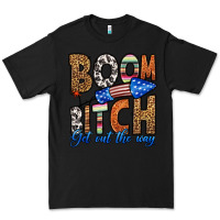 Black boom bitch get out the way Premium Tee - HRA Design Shop