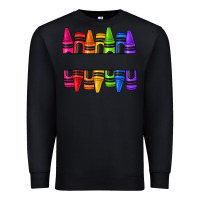 Black custom name crayons Premium Sweatshirt - texasbilliewilder
