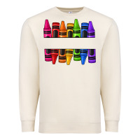Sandshell custom name crayons Premium Sweatshirt - texasbilliewilder
