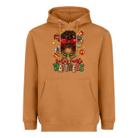 Meerkat santa's favorite waitress messy bun Heavyweight Hoodie - texasbilliewilder
