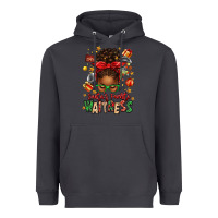 Smoke santa's favorite waitress messy bun Heavyweight Hoodie - texasbilliewilder