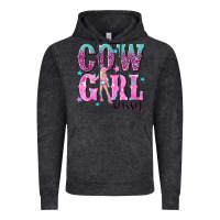 Vintage Black cowgirl sassy with pink cowgirl Vintage Hoodie - NancyCooperArtShop