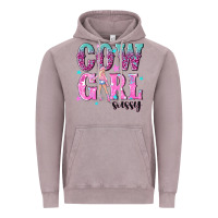 Cowgirl Sassy With Pink Cowgirl Vintage Hoodie | Teevron