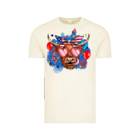 Vintage Arctic western america cow Vintage Tee - JahusDesignShop