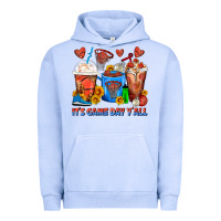 Pigment Grape Ice It's Game Day Y'all Basketball Coffee Cups Urban Hoodie - FaDigitalArtStudio