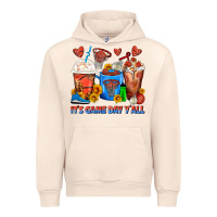 It's Game Day Y'all Basketball Coffee Cups Urban Hoodie | Teevron