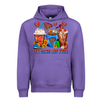 Tulip It's Game Day Y'all Basketball Coffee Cups Urban Hoodie - FaDigitalArtStudio