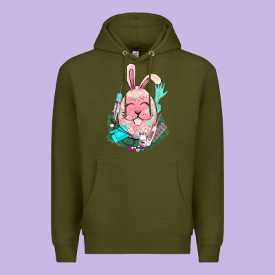 Easter Egg Nurse Easter Day Premium Hoodie Designed By Howdyjamesfarm