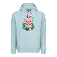 Blue Mist Easter egg Nurse Easter Day Premium Hoodie - HowdyJamesFarm