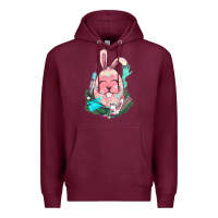 Burgundy Easter egg Nurse Easter Day Premium Hoodie - HowdyJamesFarm
