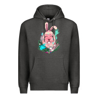 Charcoal Heather Easter egg Nurse Easter Day Premium Hoodie - HowdyJamesFarm
