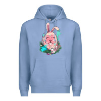 Colony Blue Easter egg Nurse Easter Day Premium Hoodie - HowdyJamesFarm