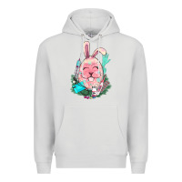 Dove Grey Easter egg Nurse Easter Day Premium Hoodie - HowdyJamesFarm