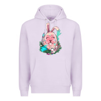 Lilac Easter egg Nurse Easter Day Premium Hoodie - HowdyJamesFarm