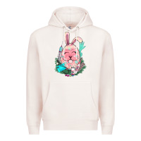 Pale Pink Easter egg Nurse Easter Day Premium Hoodie - HowdyJamesFarm