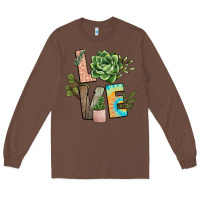 Chestnut plant love Long Sleeve Tee - NancyCooperArtShop