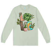 Matcha plant love Long Sleeve Tee - NancyCooperArtShop