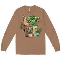Toasted Coconut plant love Long Sleeve Tee - NancyCooperArtShop