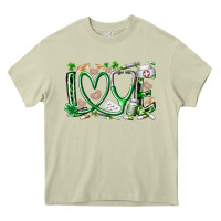 Mossy st.patricks love nurse Heavy Core Tee - RacoonDesign