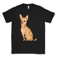 Black chihuahua Classic Tee - MaliasSmallBusiness