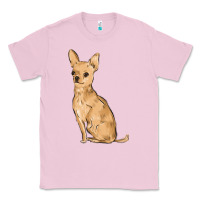 Bubblegum Pink chihuahua Classic Tee - MaliasSmallBusiness