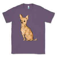 Lavender chihuahua Classic Tee - MaliasSmallBusiness