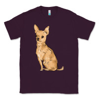 Plum chihuahua Classic Tee - MaliasSmallBusiness