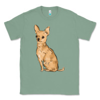 Sage chihuahua Classic Tee - MaliasSmallBusiness