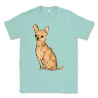 Seafoam chihuahua Classic Tee - MaliasSmallBusiness
