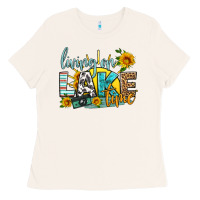 Bone living on lake time Ladies Tee - HRA Design Shop