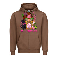 Chestnut cat mom  life gnome Zipper Hoodie - BarkalooDesign