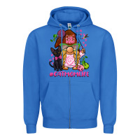 True Royal cat mom  life gnome Zipper Hoodie - BarkalooDesign