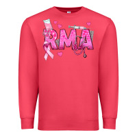 Cardinal breast cancer rma registered medical assistant Premium Sweatshirt - texasbilliewilder