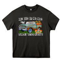 Asphalt Get Out Of My Way It's Pumpkin Spice Season Heavy Core Tee - CowhideDigitalArt